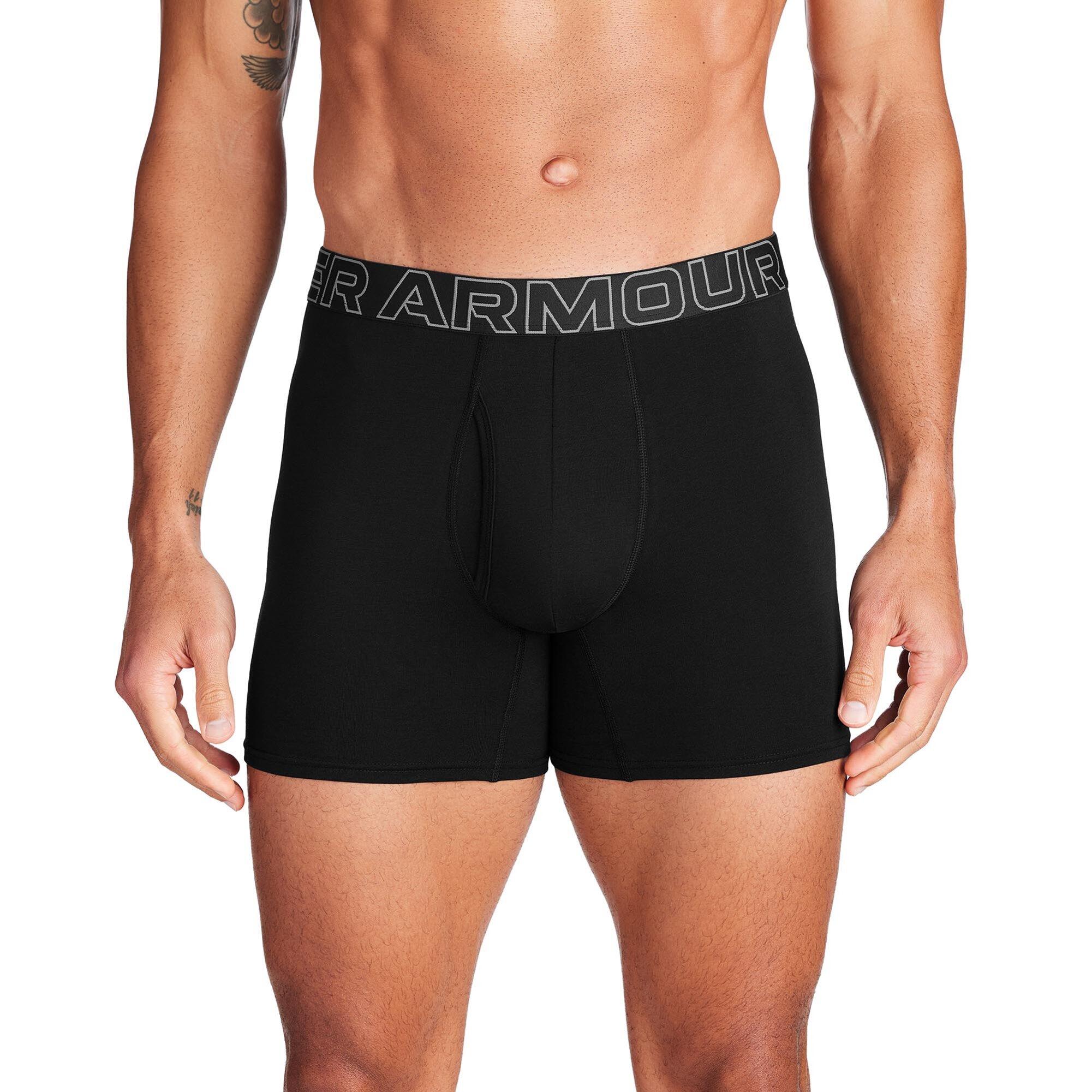 Boxershort Herren 6er Pack Figurbetont-UA PERFORMANCE COTTON - SOLID 6 IN 6PK 2/3