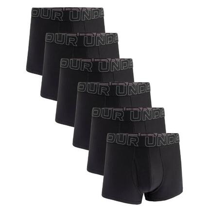 Boxershort Herren 6er Pack Figurbetont-UA PERFORMANCE TECH - SOLID Solid 3" 6PK