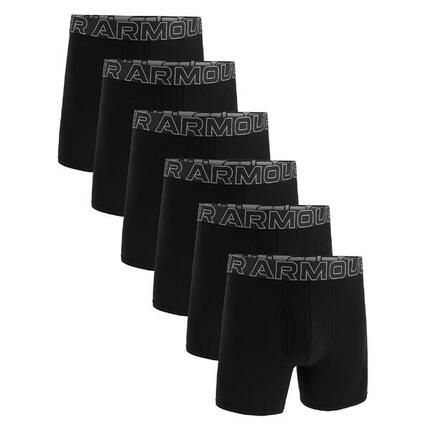 Boxershort Herren 6er Pack Figurbetont-UA PERFORMANCE COTTON - SOLID 6 IN 6PK