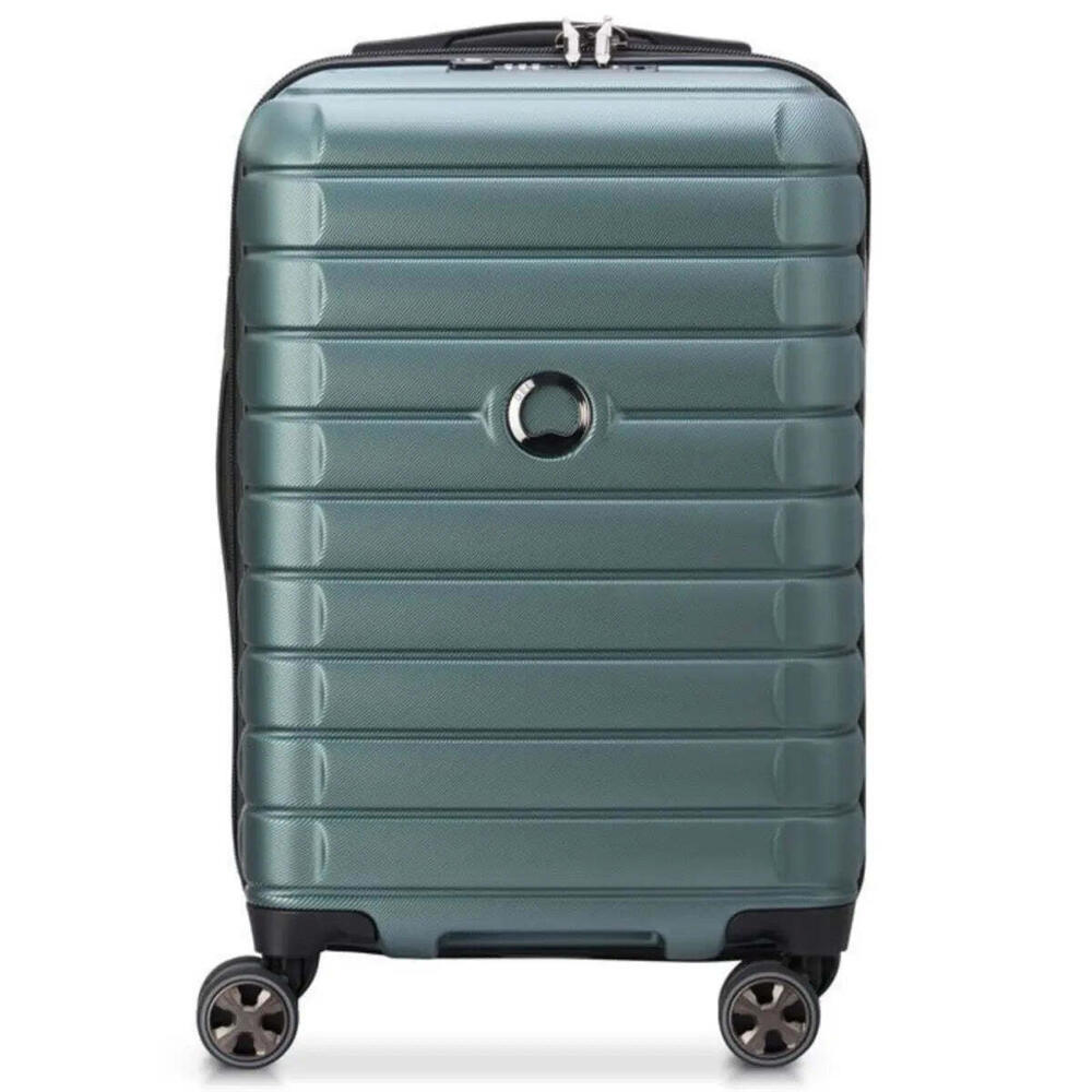 Delsey Shadow 5.0 - 55 cm Expandable Cabin Suitcase - Green