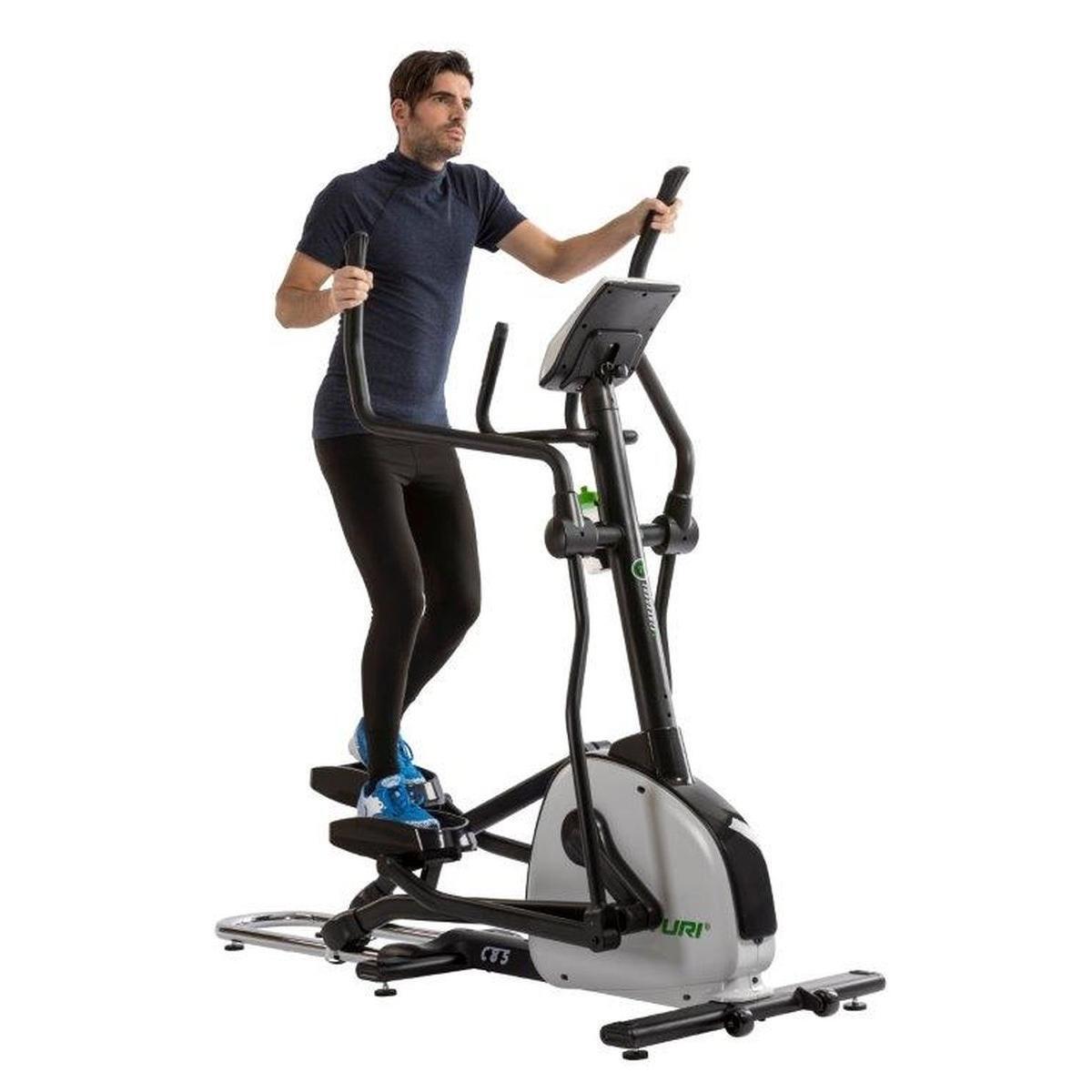Vélo elliptique Tunturi Endurance C85F Bluetooth 58 niveaux blanc 2/6