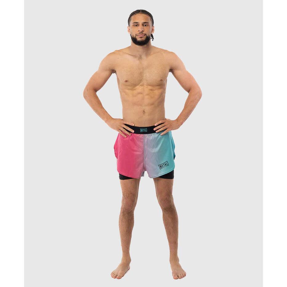 Short MMA 2-en-1 Metal Boxe Miami Vibe L 3/6