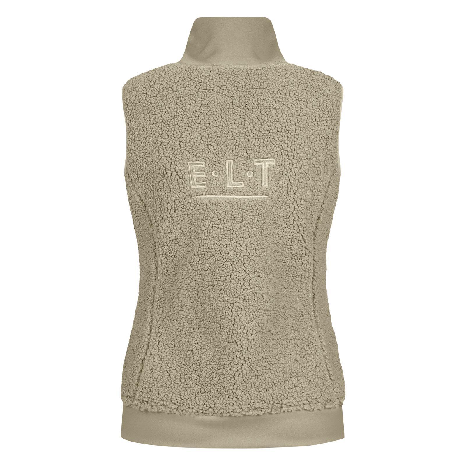 Veste équitation polaire sans manche femme ELT Rotterdam 3/4