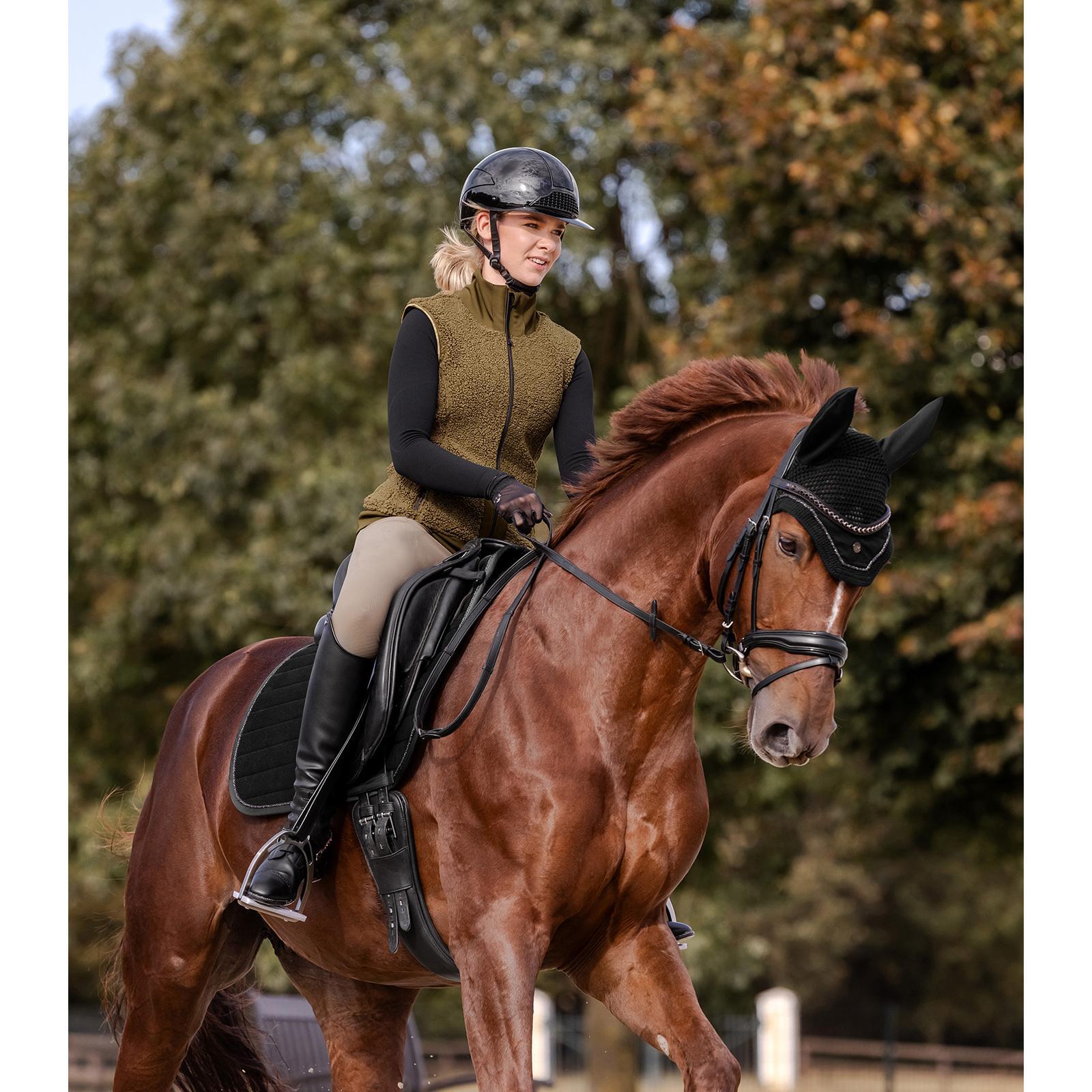 Veste équitation polaire sans manche femme ELT Rotterdam 5/7