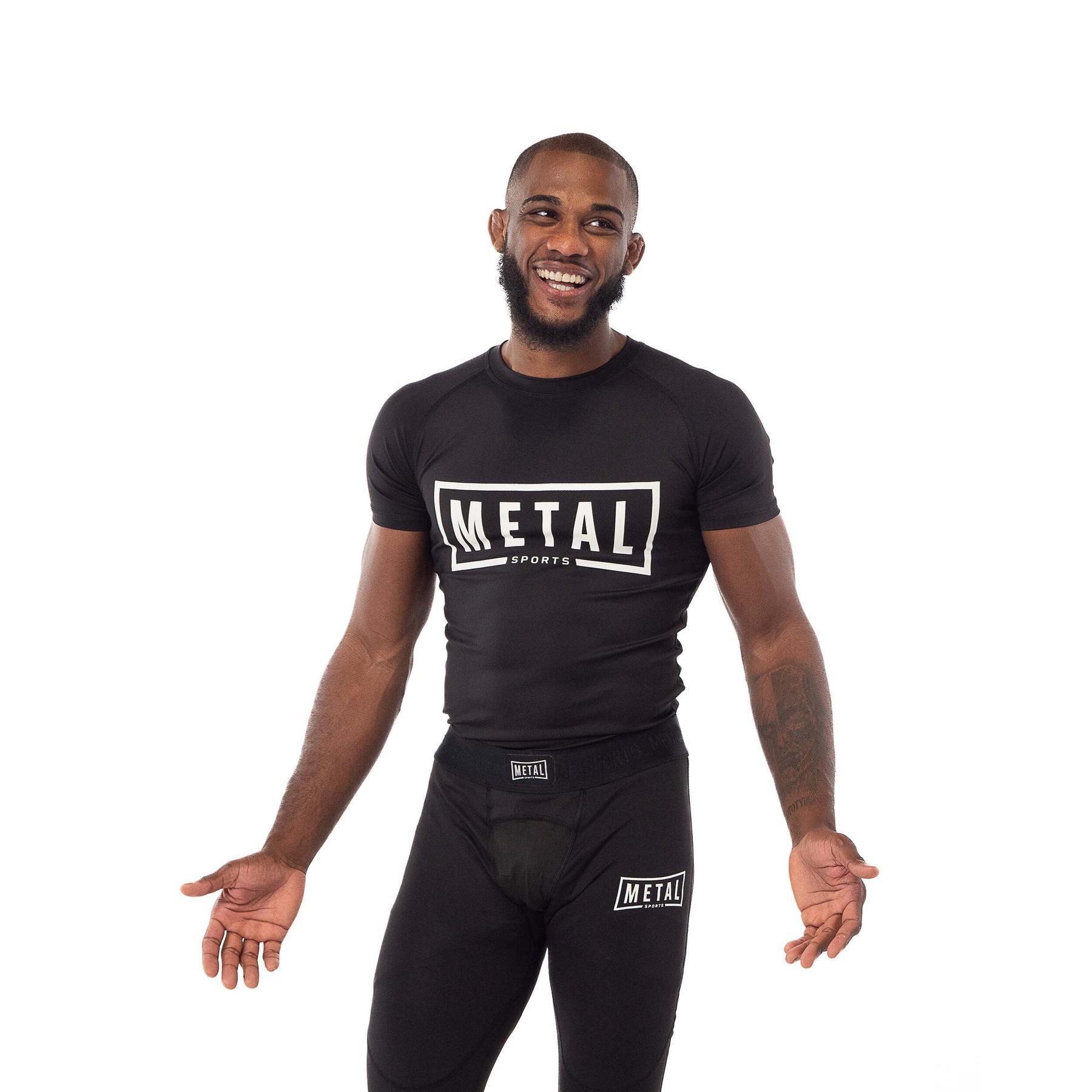 Metal Boxe Rashguard Preto da Decathlon