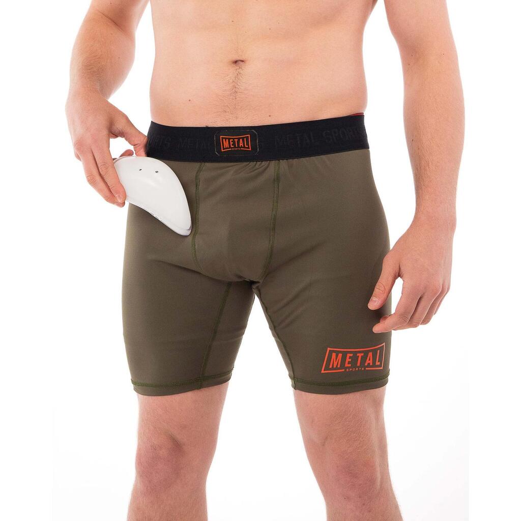 Compression shorts Metal Boxe Olive M