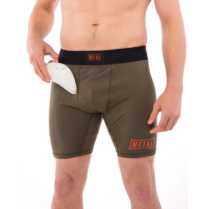 Short de compression Metal Boxe