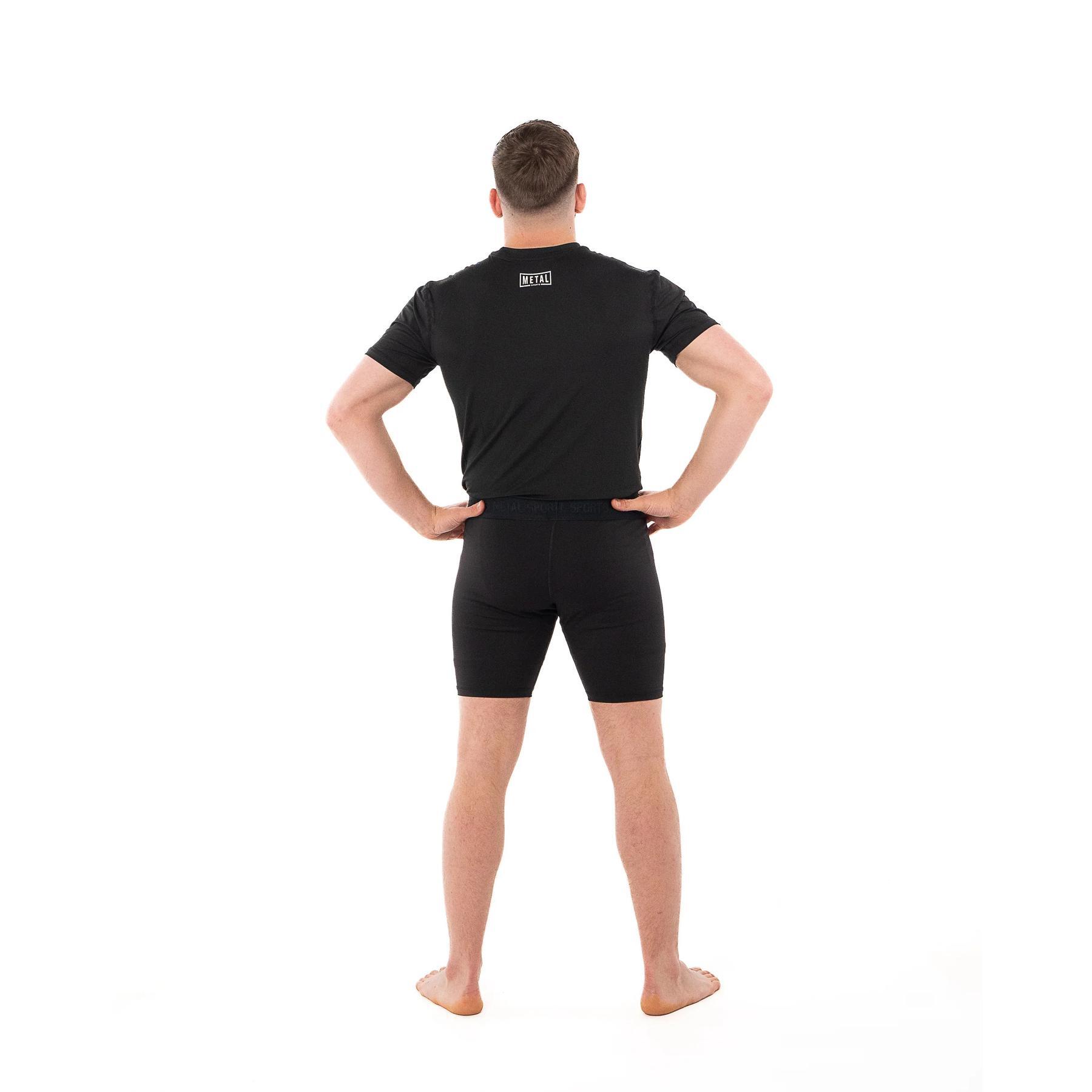 Short compression Metal Boxe Noir M 4/5