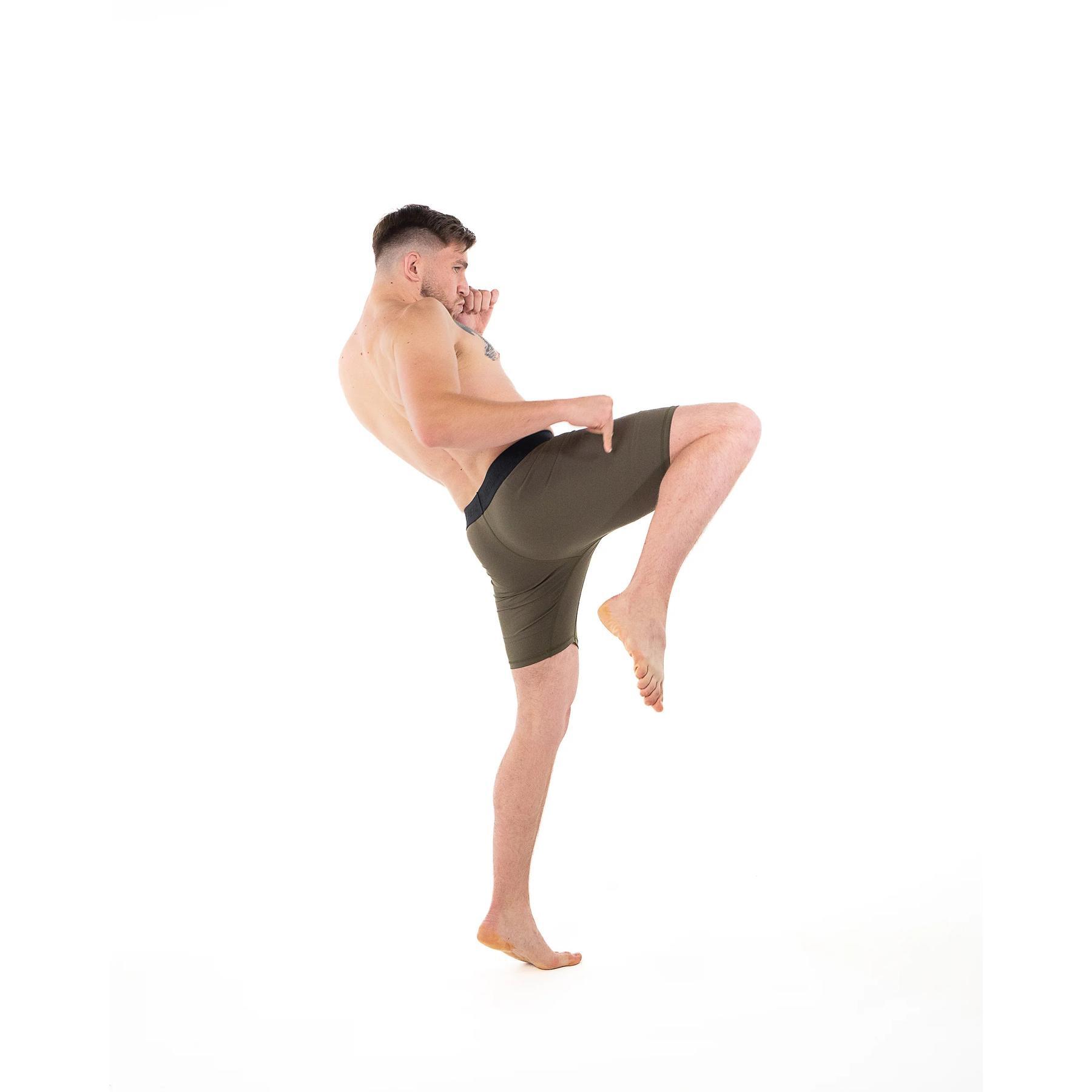 Short compressione Metal Boxe Olive XXL 4/6