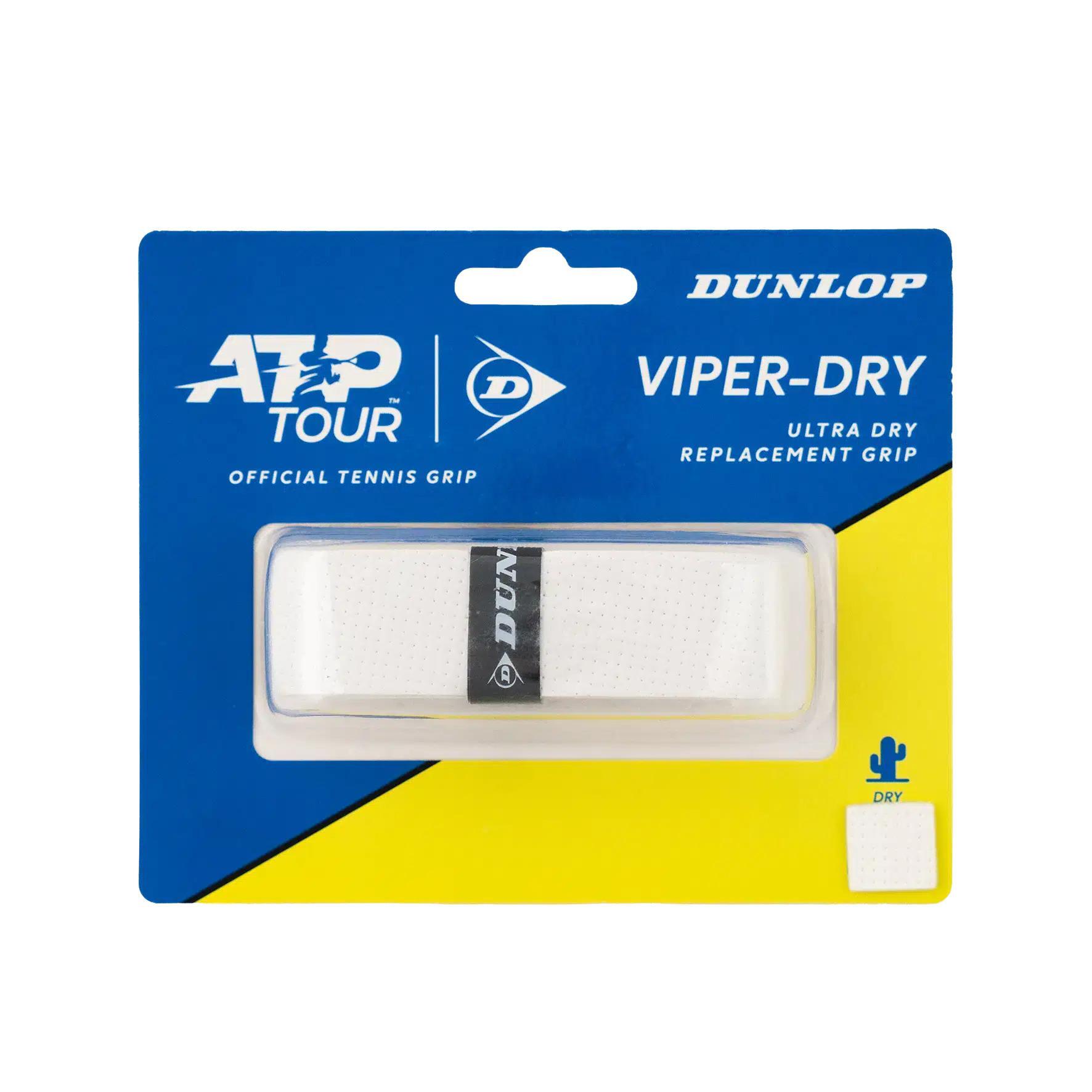 Grip de remplacement tennis Dunlop TAC ATP VIPER-DRY 1/2