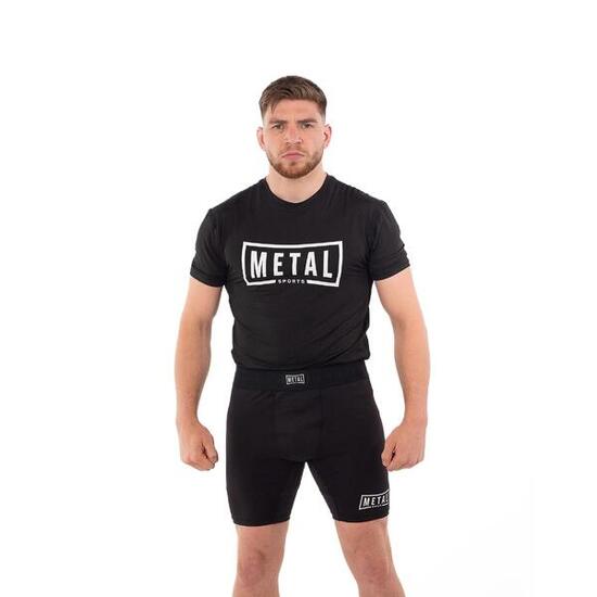 T-shirt entraînement Metal Boxe Noir L