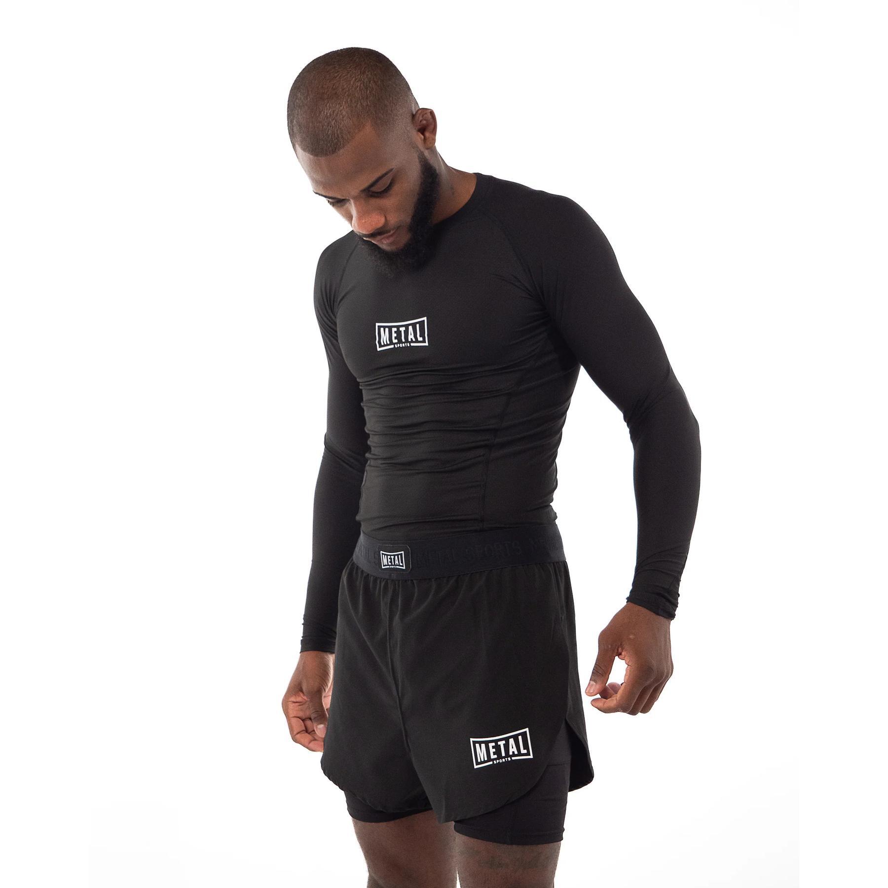 Rashguard manches longues Metal Boxe Performance 4/5