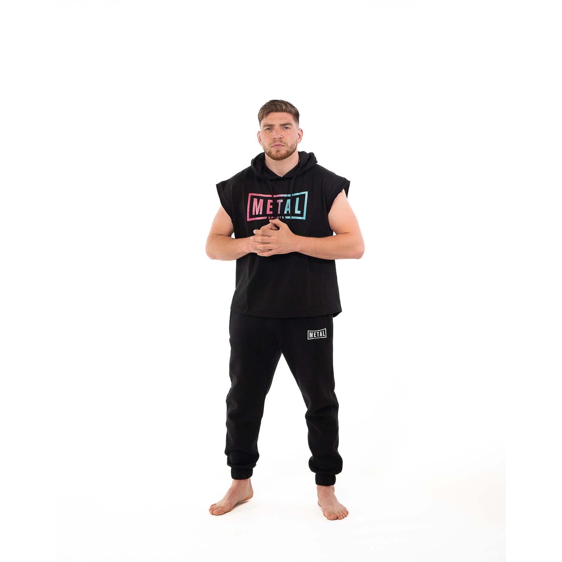 Ärmelloser Hoodie Metal Boxe Miami Vibe M 2/7
