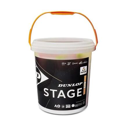 Posten von 60 Tennisbällen Dunlop stage 2