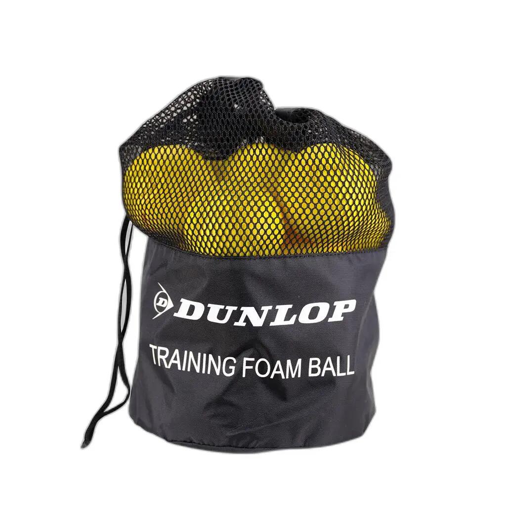 Set von 12 Tennisbällen Dunlop Training Foam 2/2