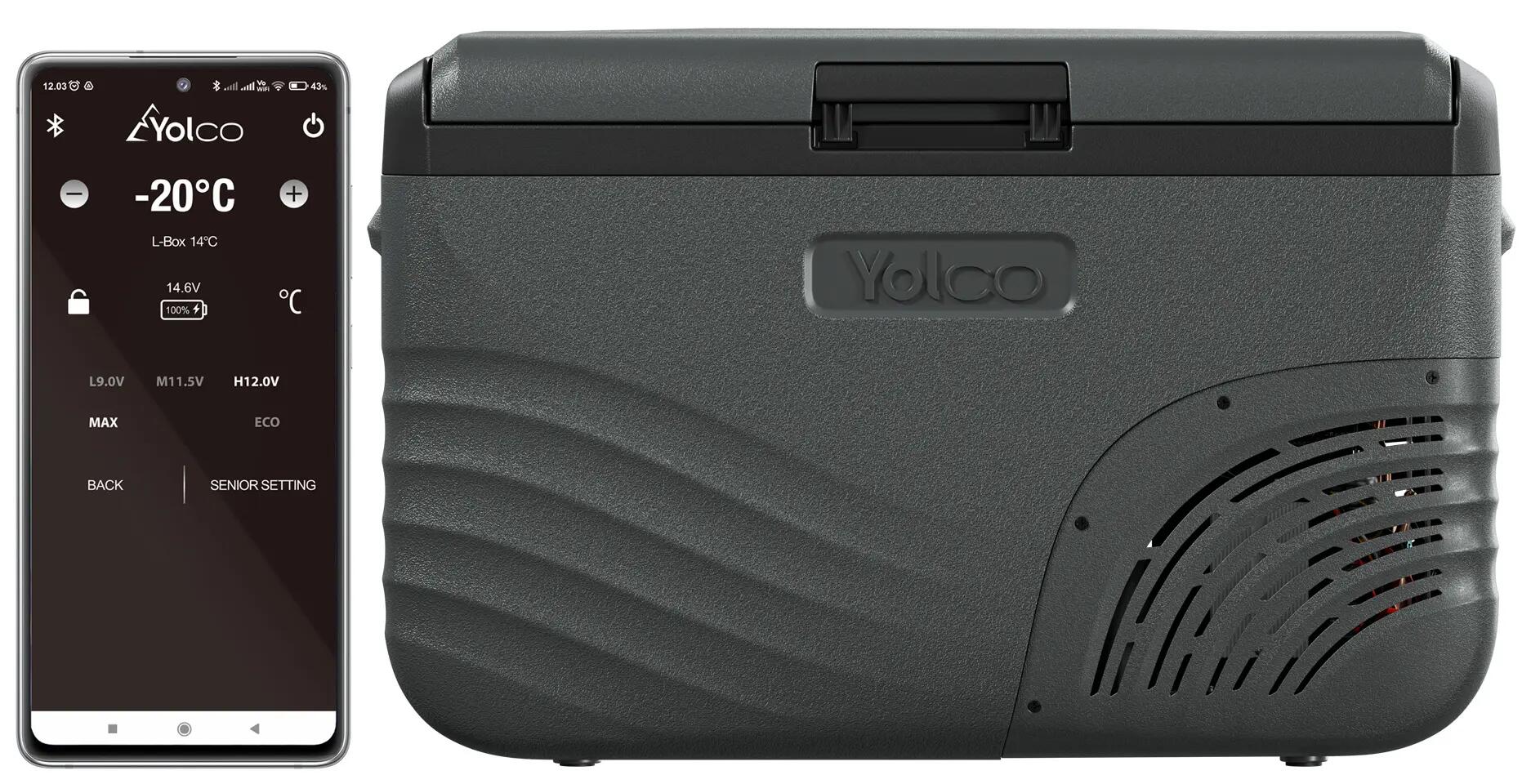 Lodówka przenośna kompresorowa Yolco NX30 5/7
