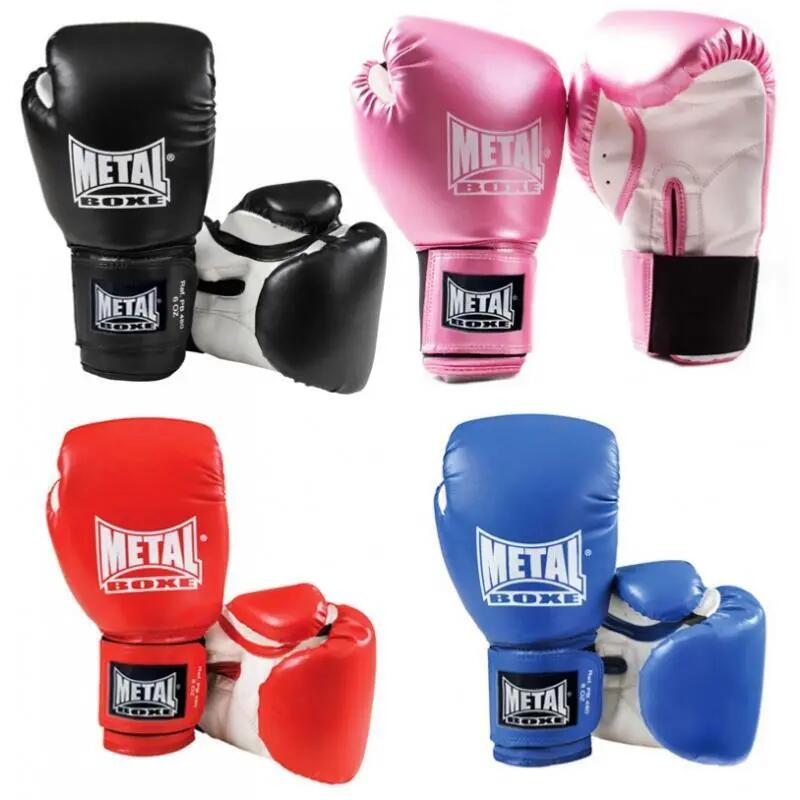 Gants de boxe initiation Noir/Blanc 6oz 2/3