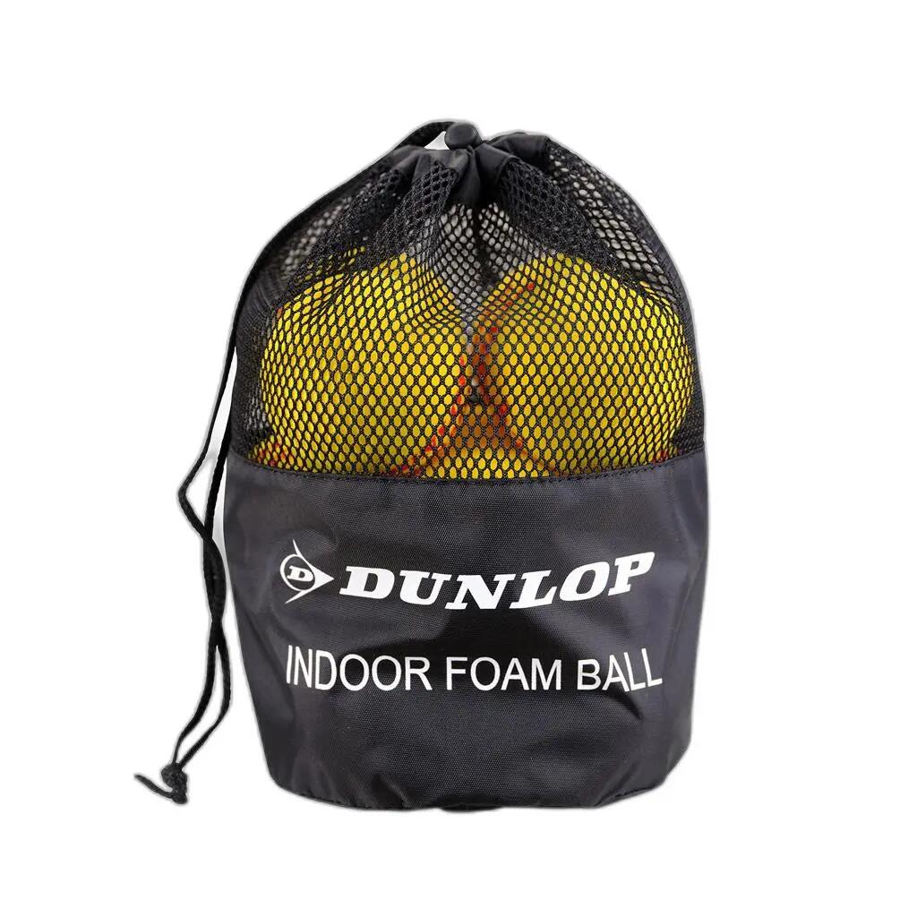 Lot de 12 balles de tennis Dunlop Indoor Foam 2/2