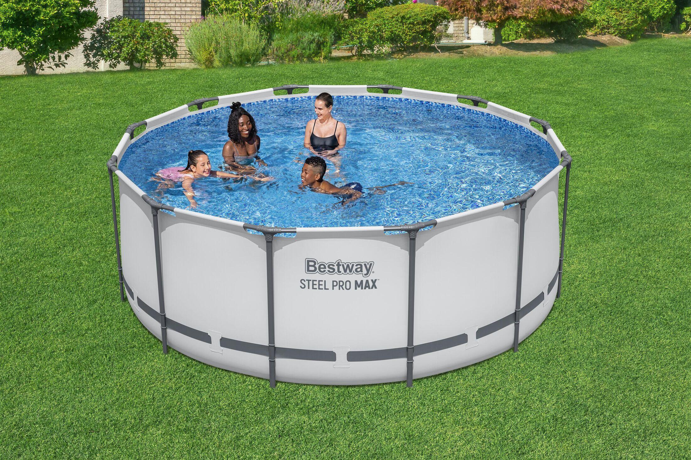 Bestway 56927-7 Piscina base fuori terra Steel Pro Max da 366x122 cm 5/7