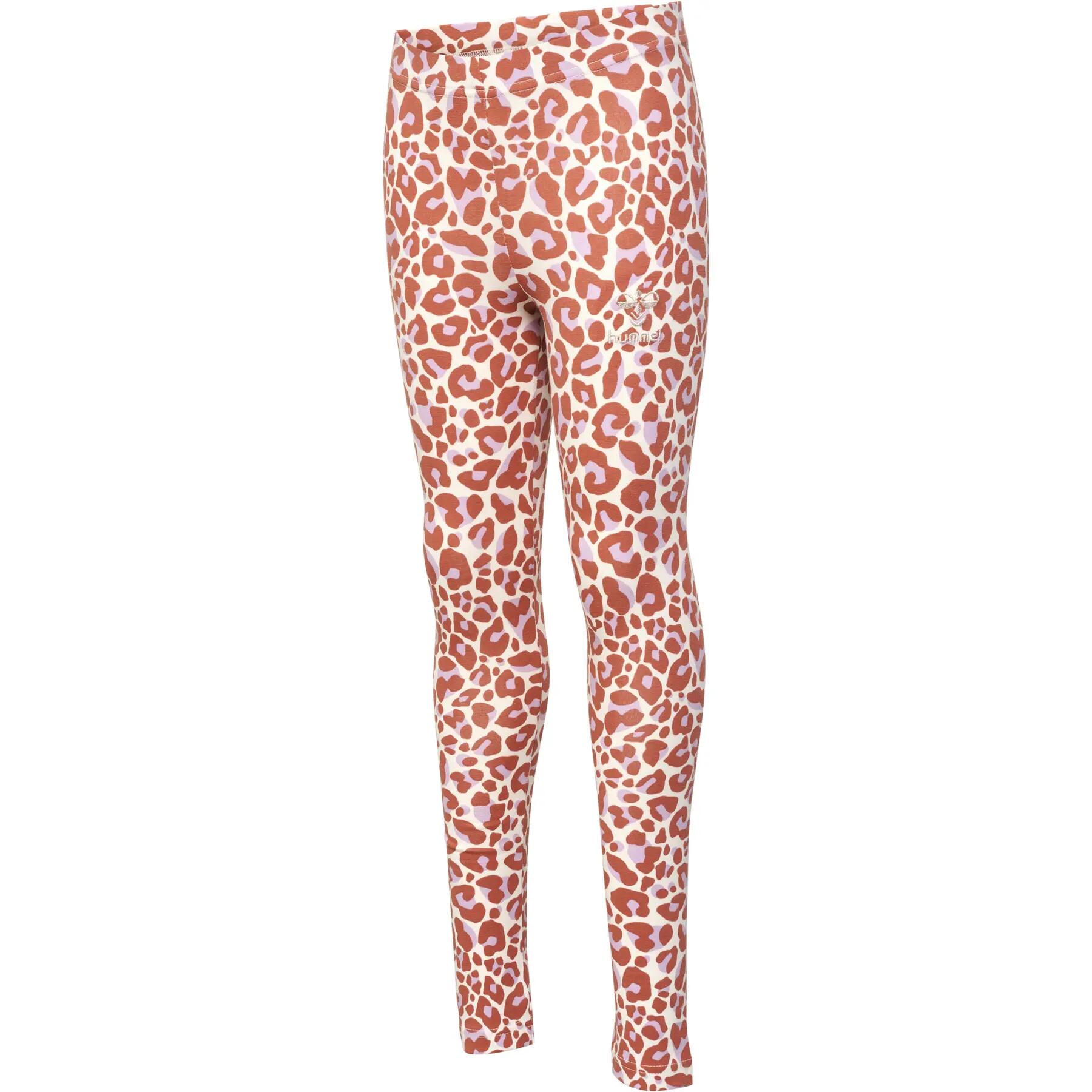 Leggings für Mädchen Hummel Jumpy AOP 2/4