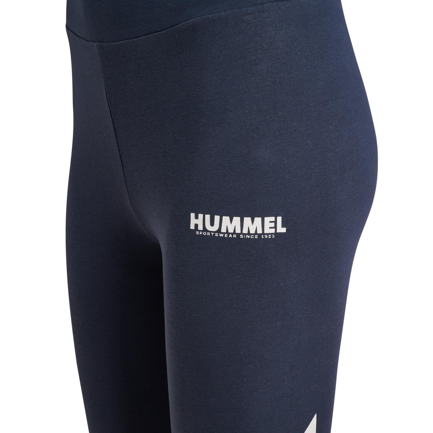Women's high-waisted leggings Hummel Legacy 3/4