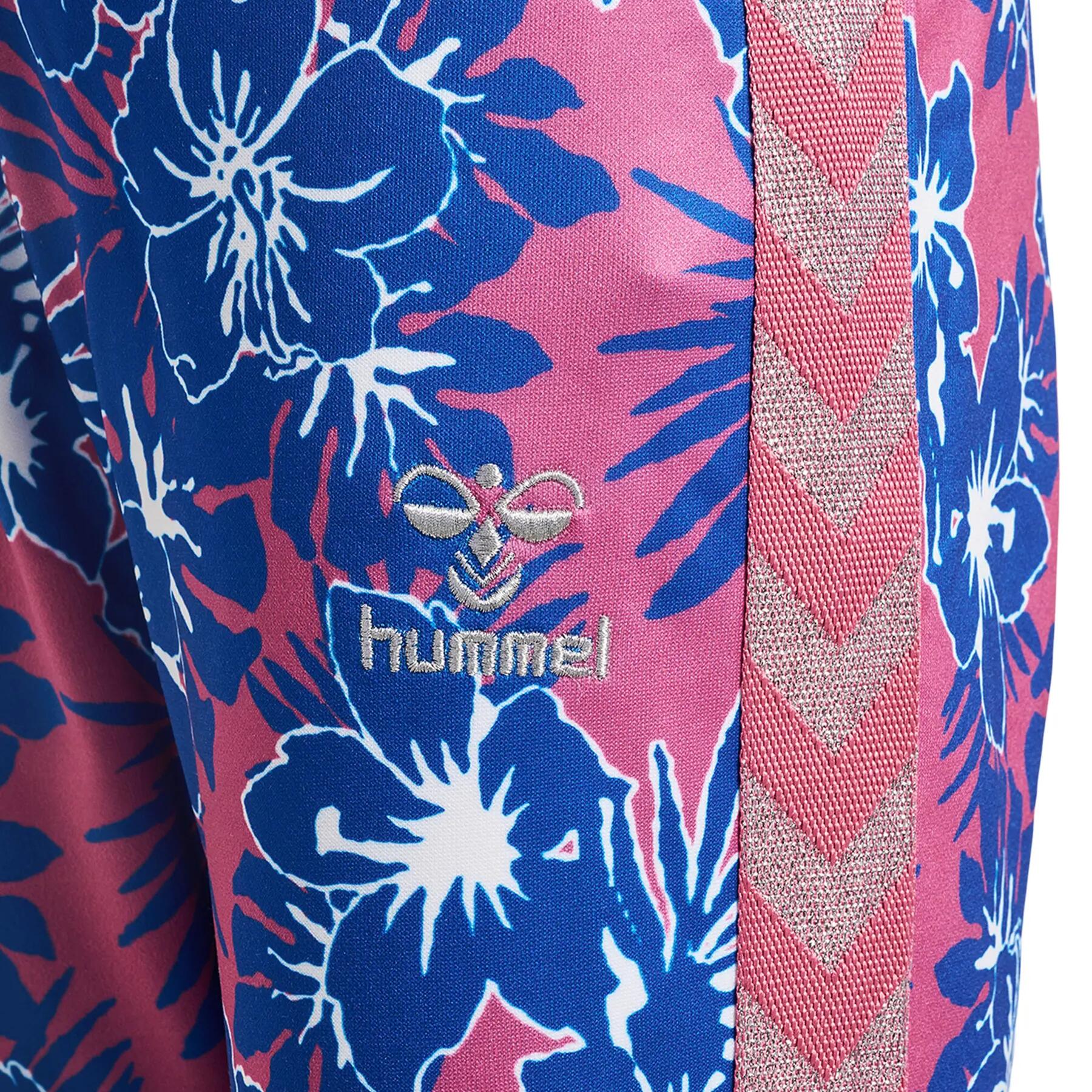 Pantalon fleuri fille Hummel 4/4