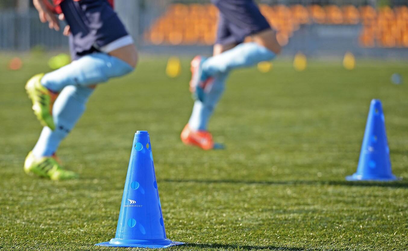 Trainingspylon 38 cm, Weiß 5/7
