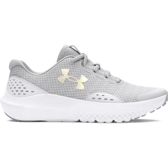 Zapatillas de running para niñas de primaria Under Armour Surge 4