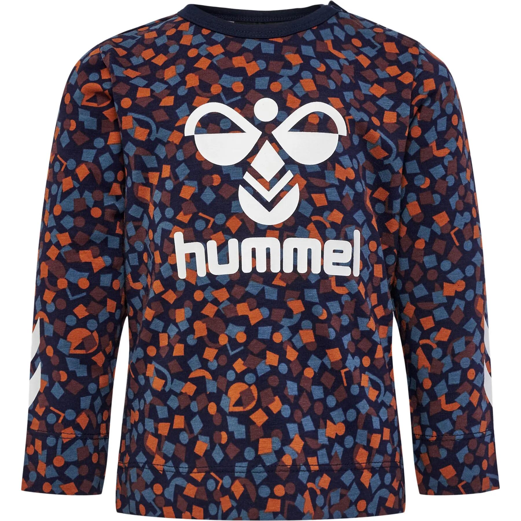 T-shirt a maniche lunghe bambina Hummel Confetti 2/4