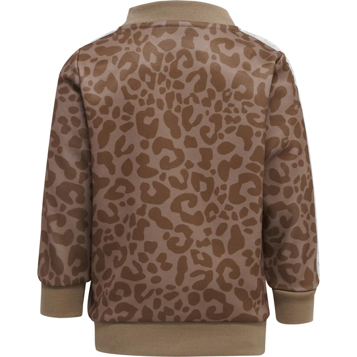 Felpa con zip per bambina Hummel Naomi 3/4