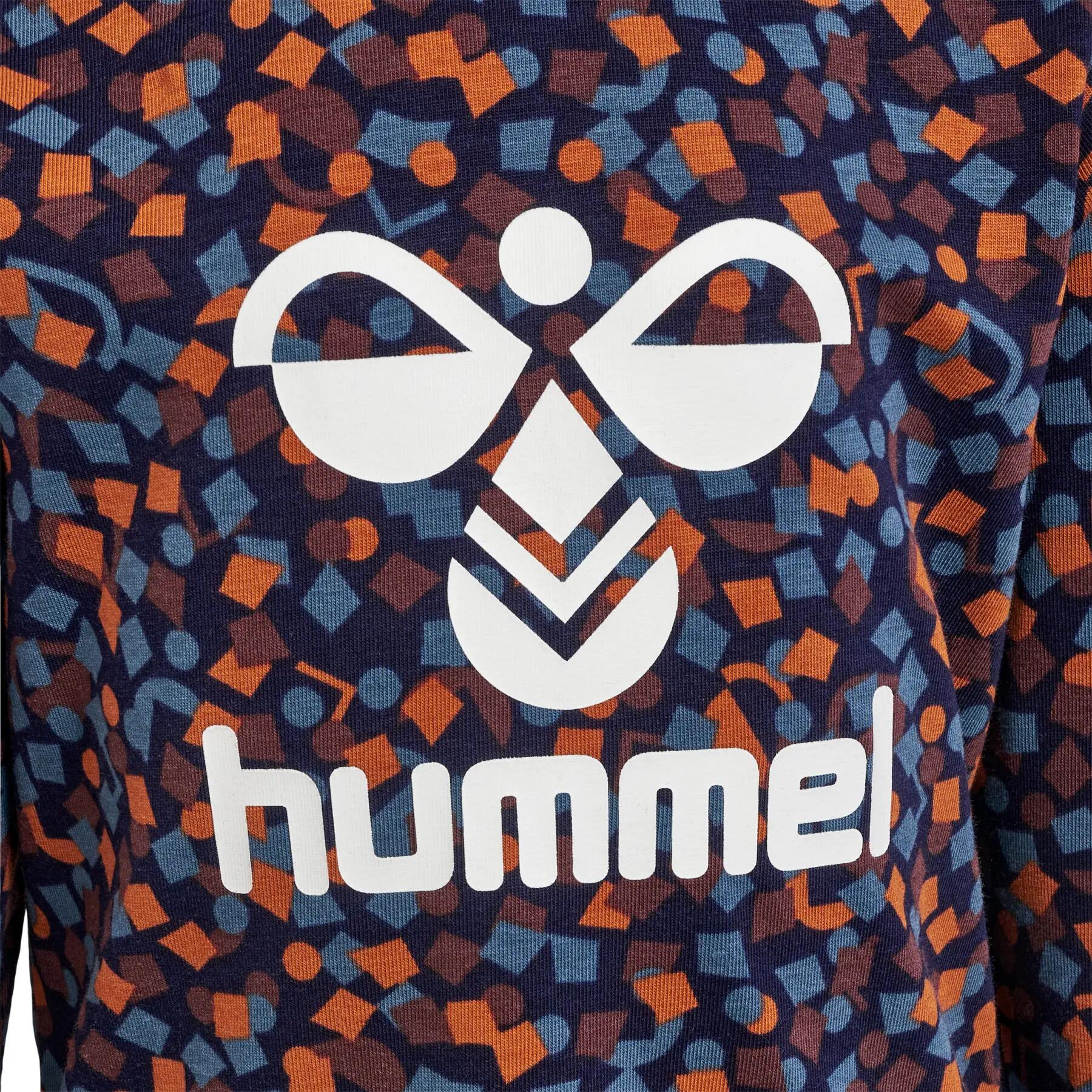 T-shirt a maniche lunghe bambina Hummel Confetti 4/4