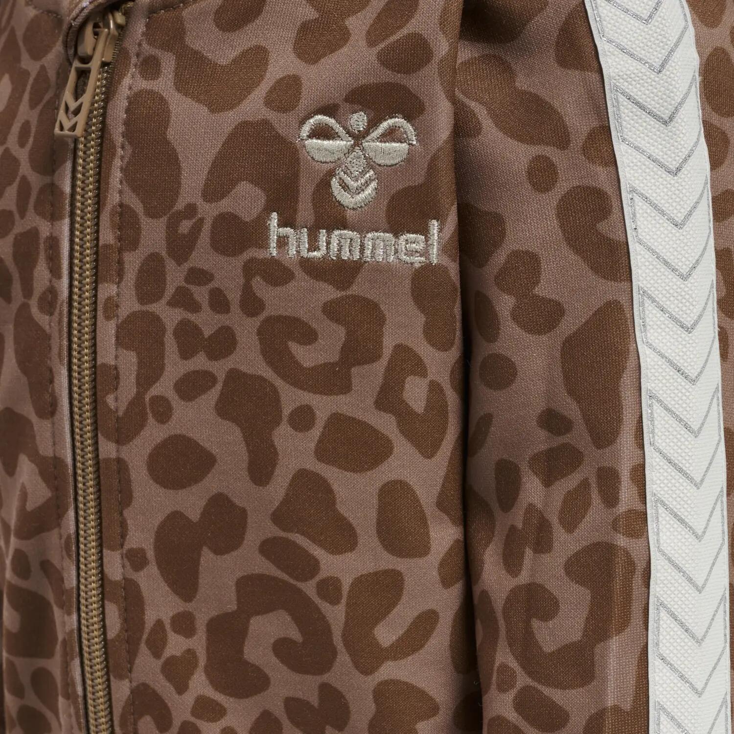 Felpa con zip per bambina Hummel Naomi 4/4