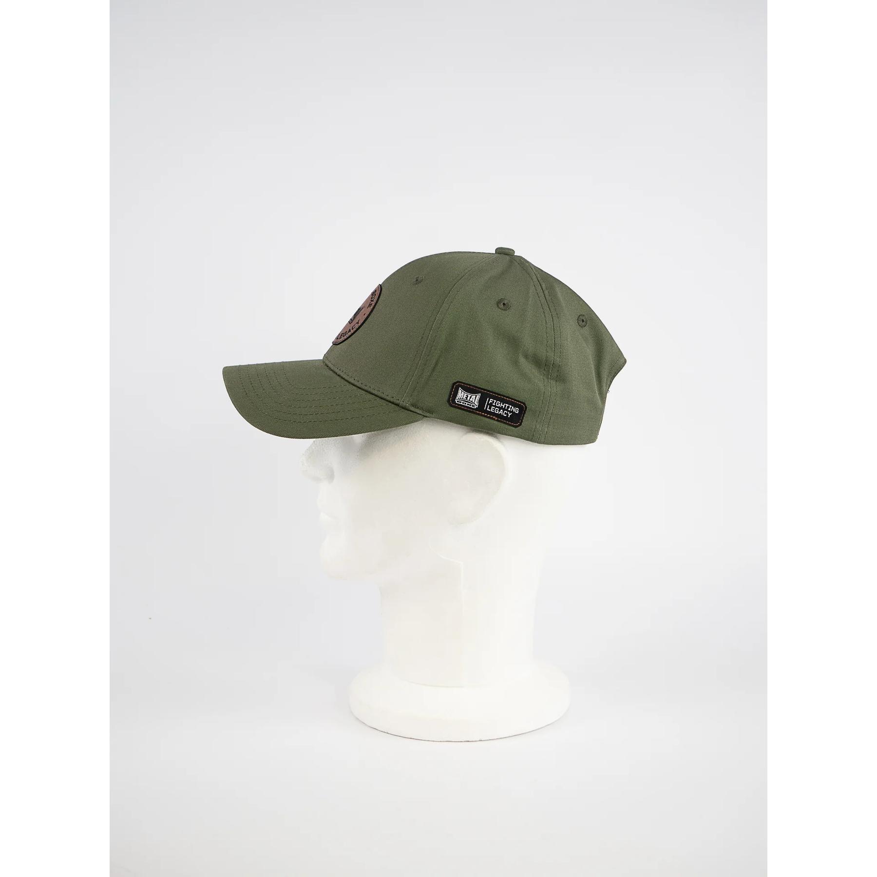 Casquette de baseball avec patch en cuir Metal Boxe 3/6
