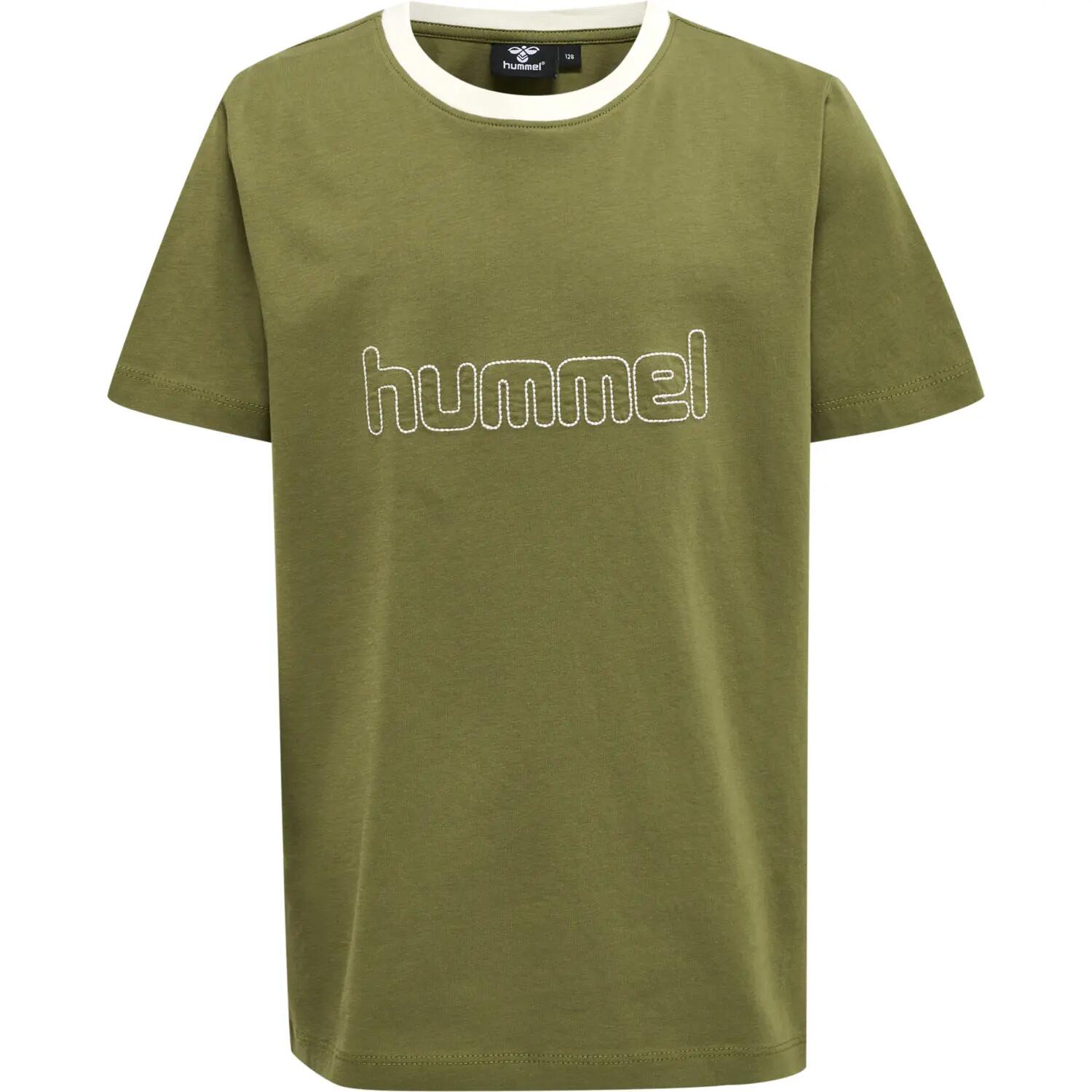 T-shirt de manga comprida para crianças Hummel Cloud 3/4