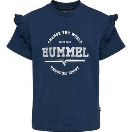 T-shirt dla dziewczynki Hummel hmlVIOLET