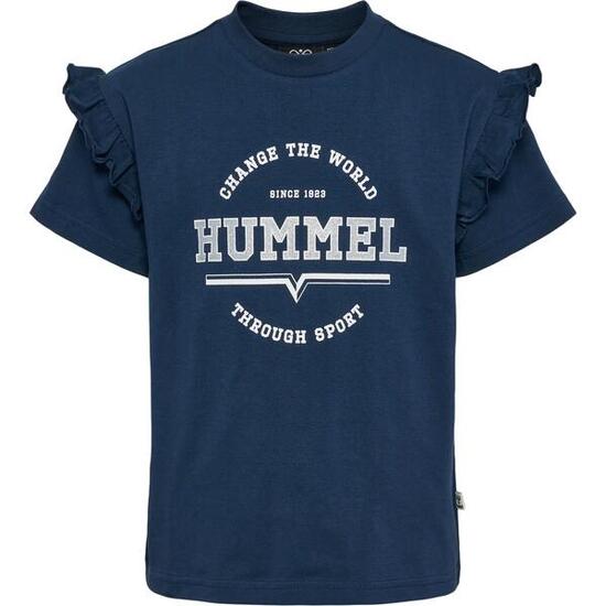 T-shirt dla dziewczynki Hummel hmlVIOLET