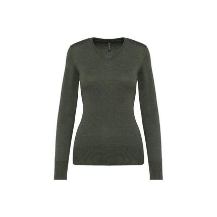 Pull col V femme Kariban