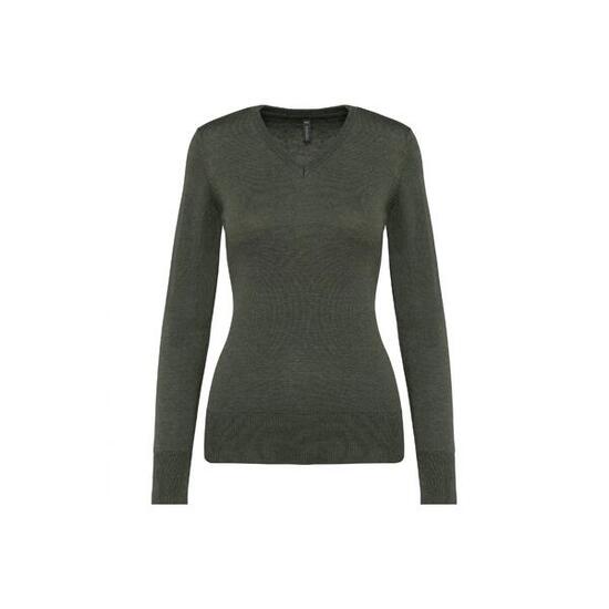 Pull col V femme Kariban