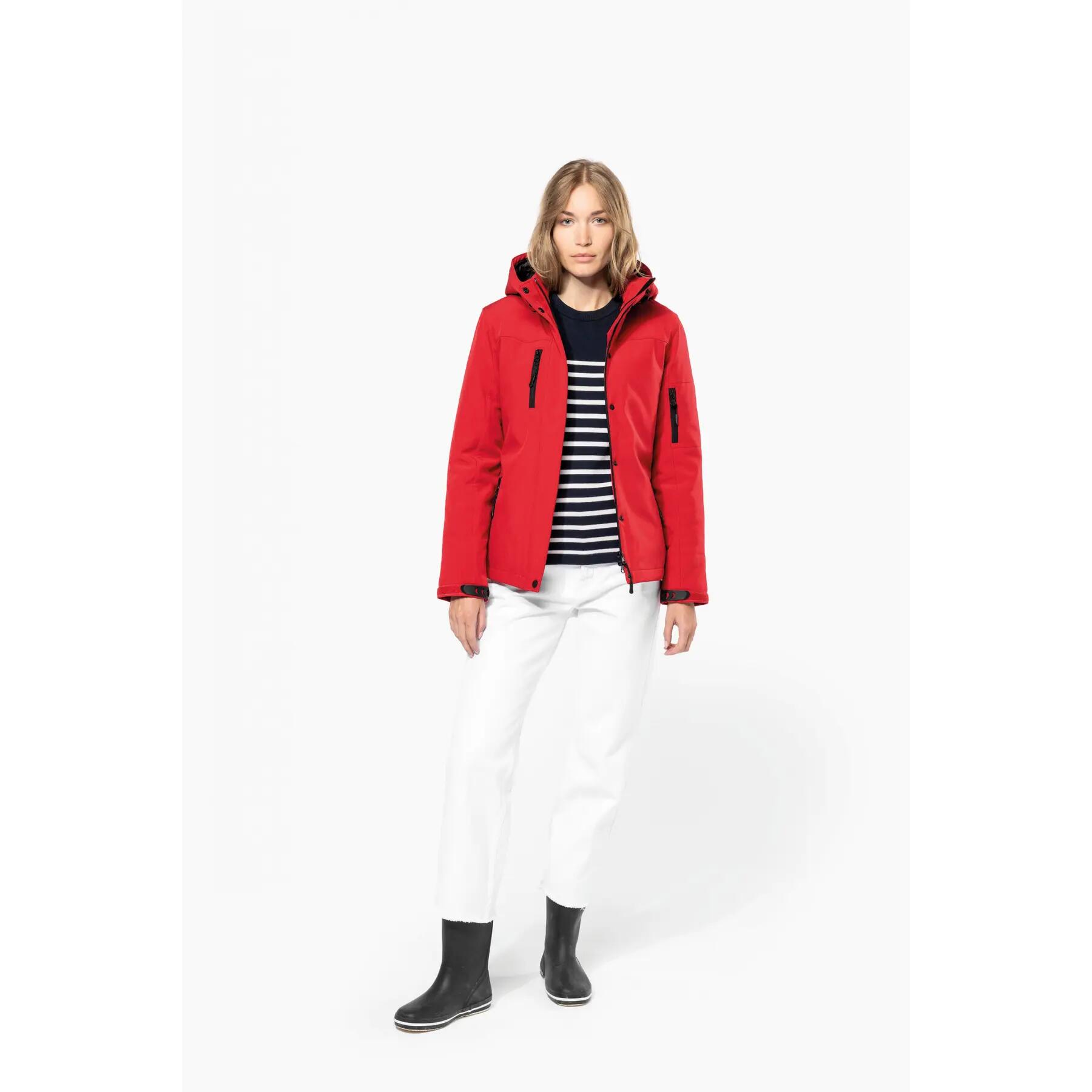 Damen Softshell-Hoodie-Jacke mit Futter Kariban 2/7