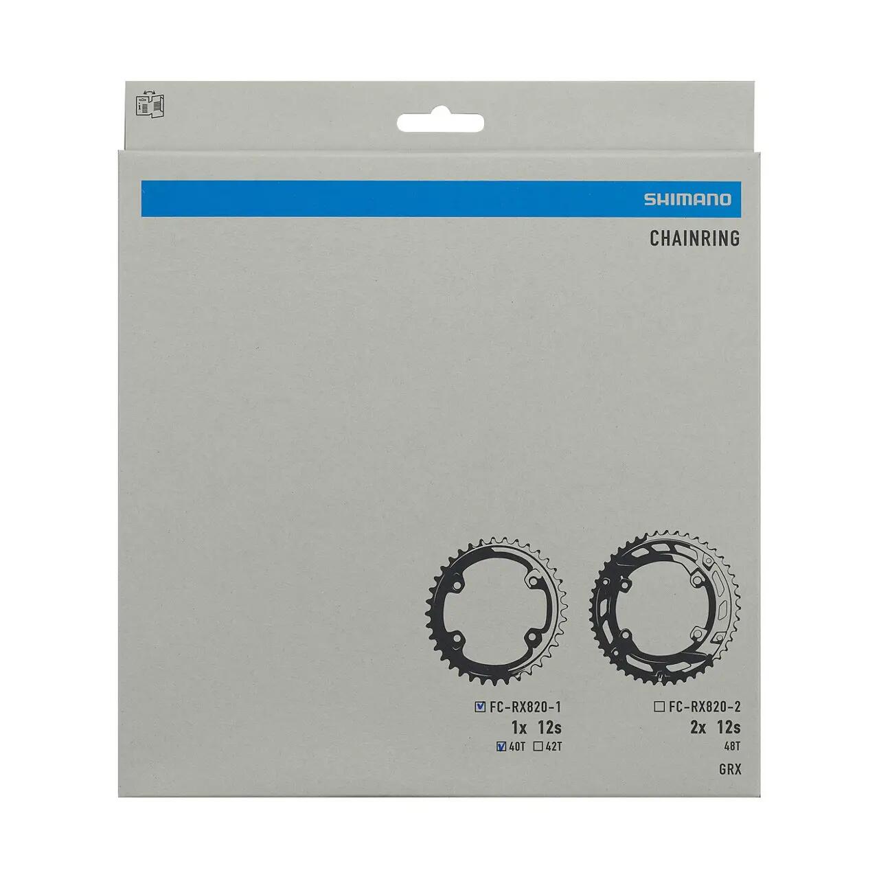 Corona Bici del disco Shimano FC-RX820-1 2/2