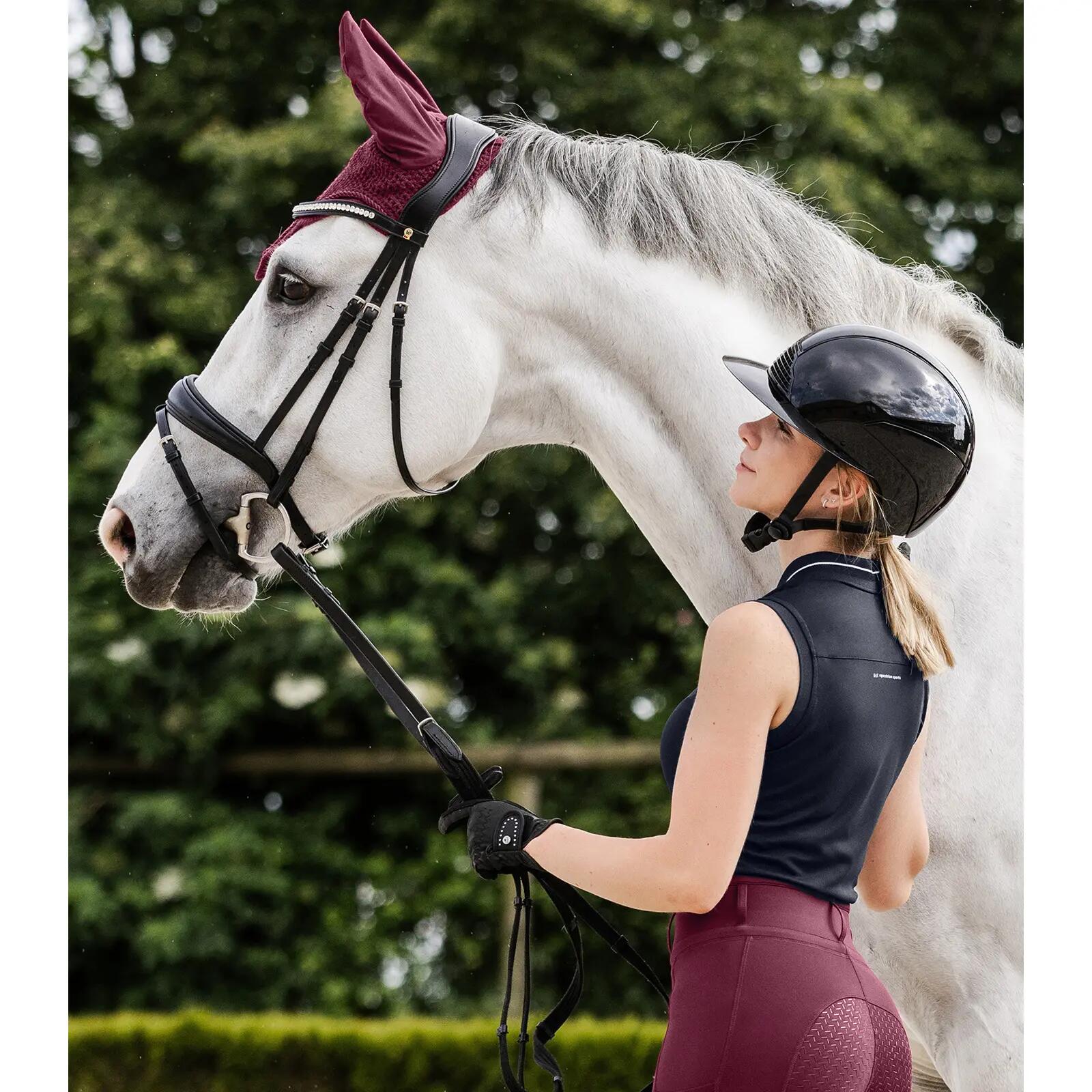Polo d'équitation femme ELT Paris 3/4