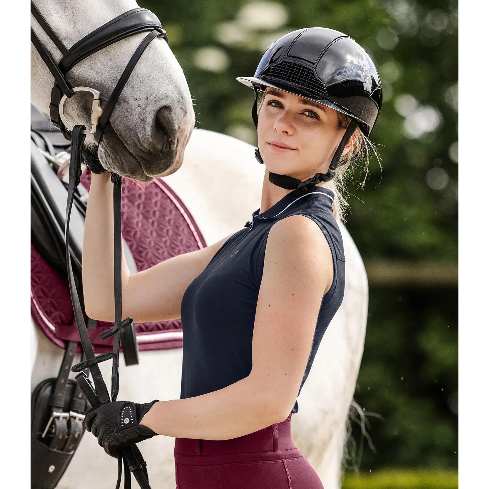 Polo d'équitation femme ELT Paris 2/4