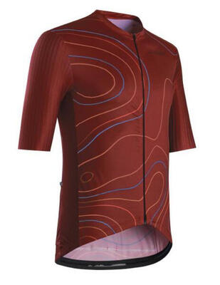 Maglia da ciclismo PEAK rossa