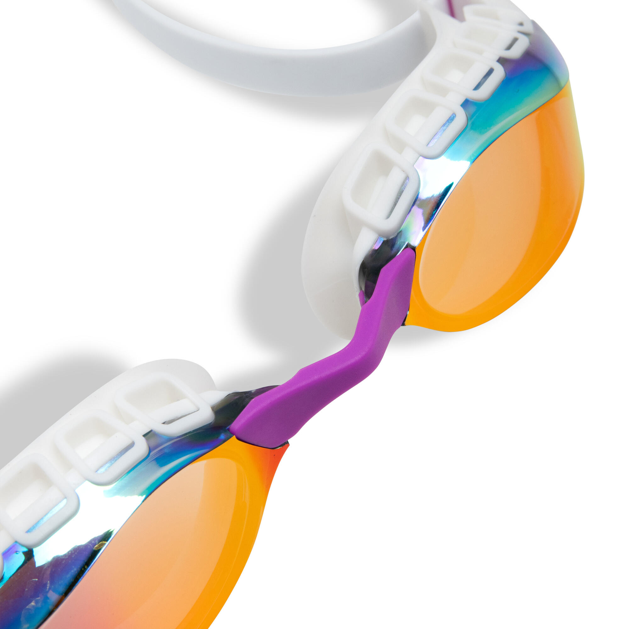 Okulary pływackie Arena Air Sonic Mirror Gold White 12/14