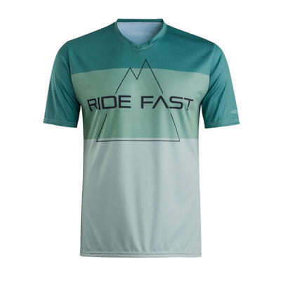 Fietsjersey hills ride fast, groen
