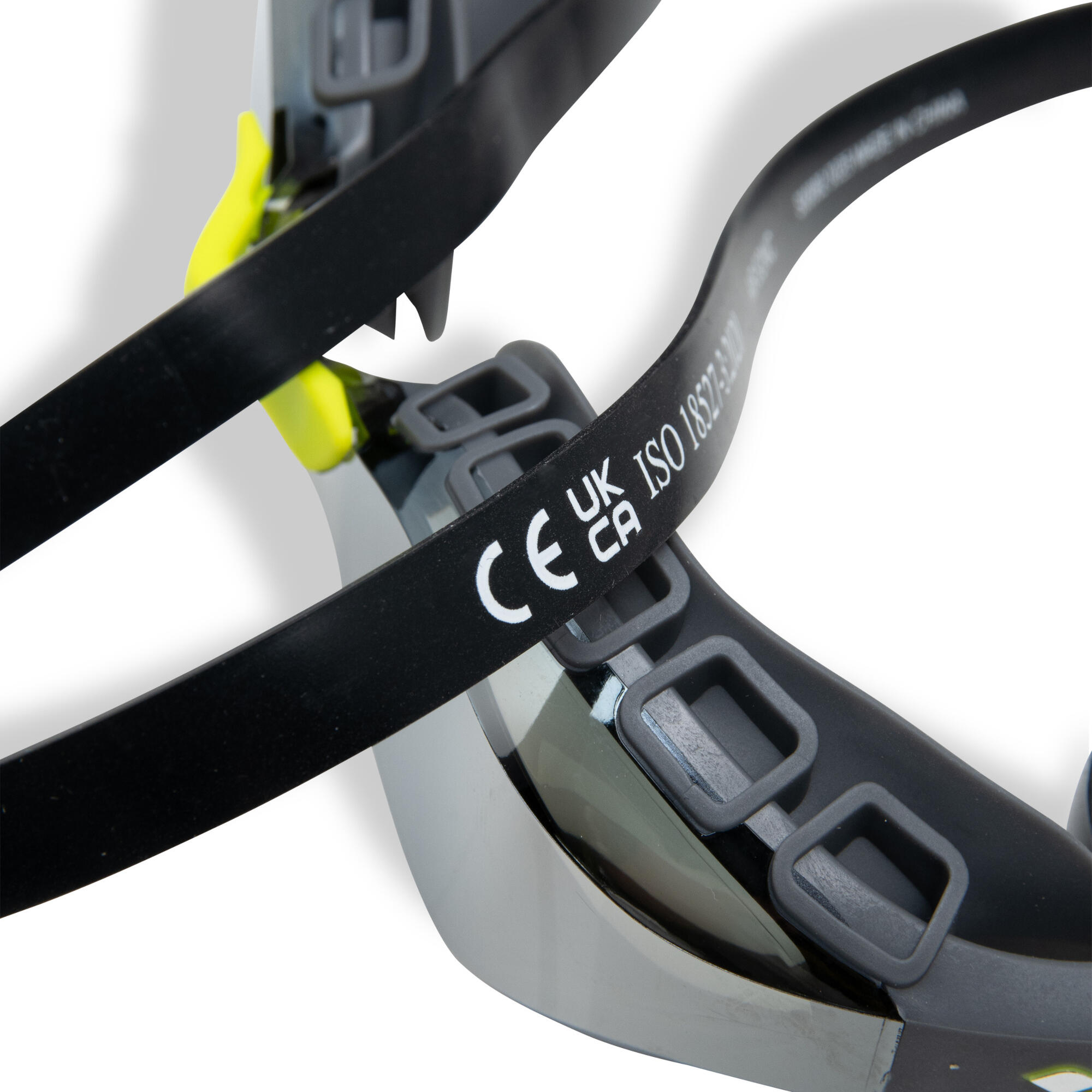 Lunettes de Natation Arena Verres Miroirs Air Sonic Mirror Argent et Anthracite 6/7