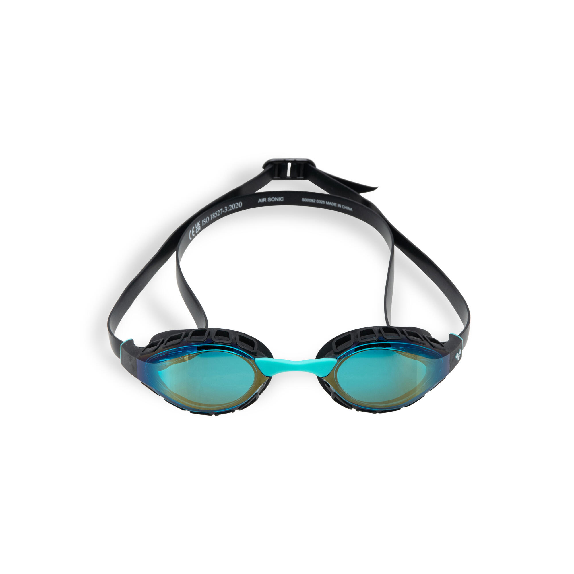 Lunettes de Natation Verres Miroirs Air Sonic Mirror Bleu / Noir 10/10