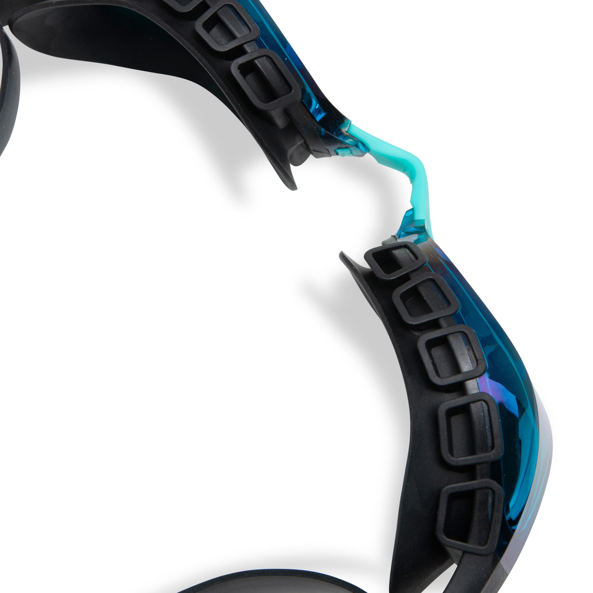 Occhialini da nuoto con lenti a specchio Air Sonic Mirror blu/nero 13/15