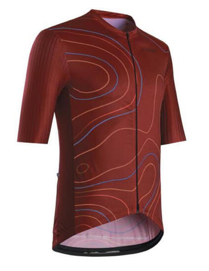Maglia da ciclismo PEAK rossa