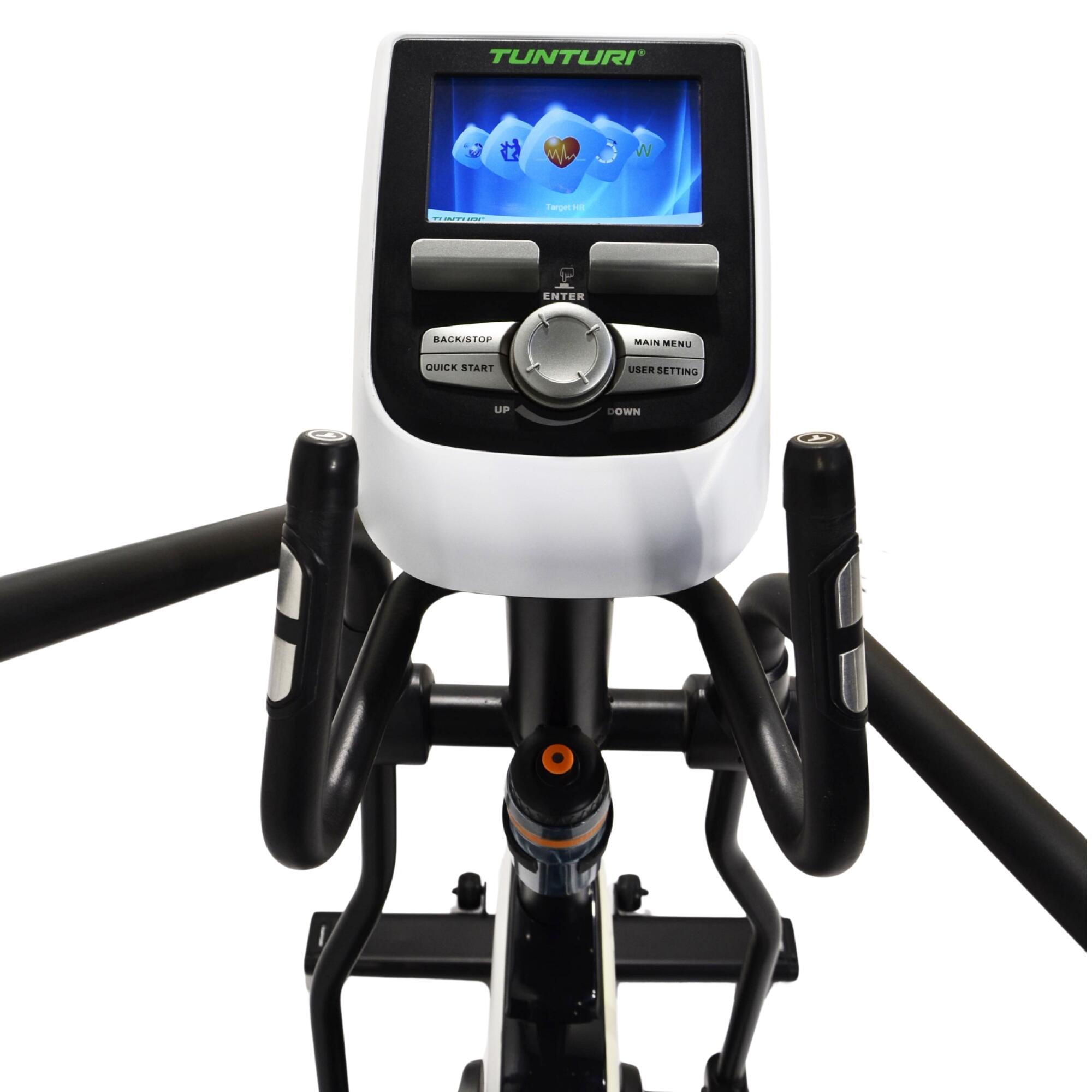 Vélo elliptique Tunturi Endurance C85F Bluetooth 58 niveaux blanc 5/6